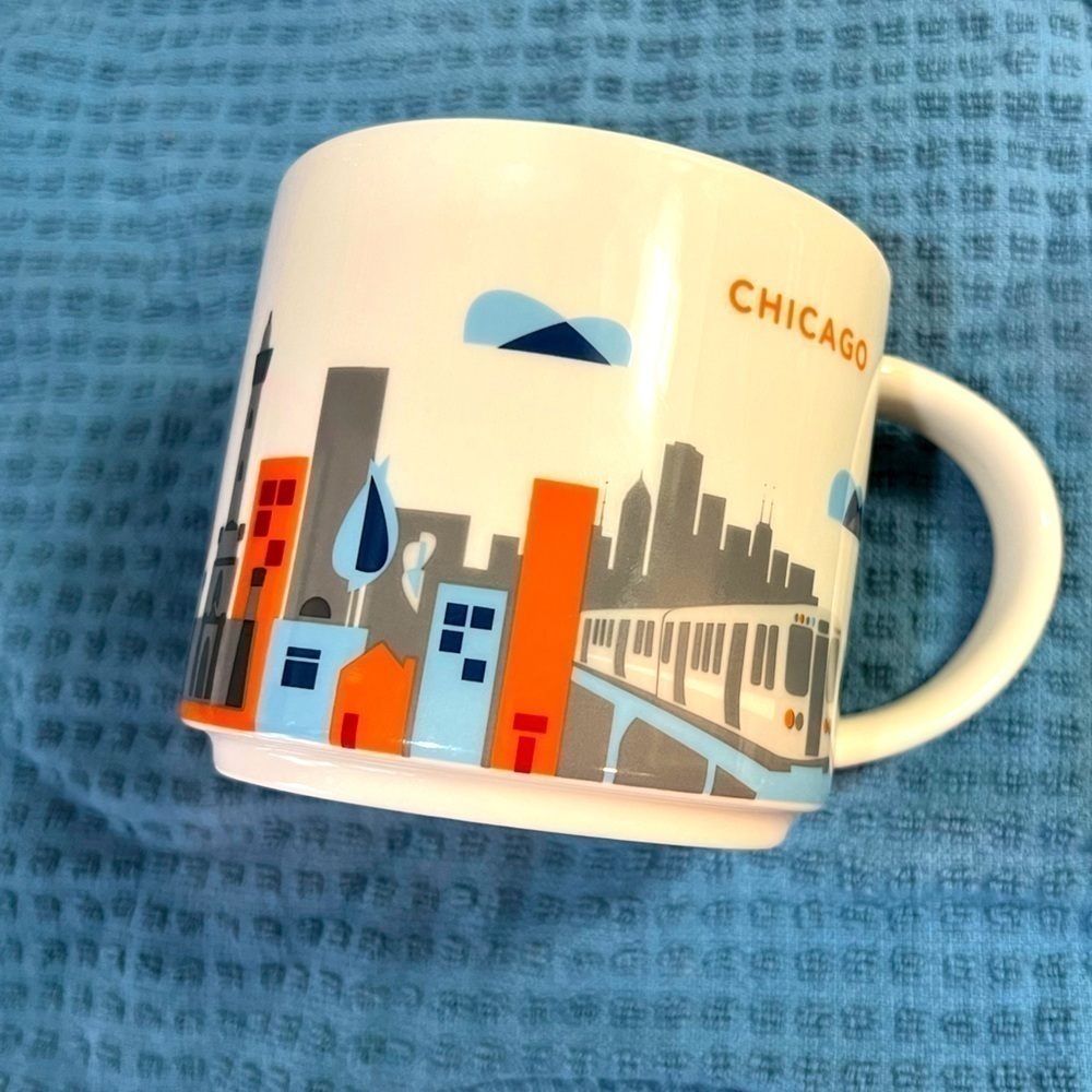 Starbucks Retired You Are Here Collection Chicago Mug